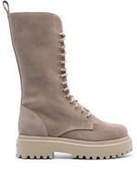 Le Silla bottes Ranger en daim - Tons neutres