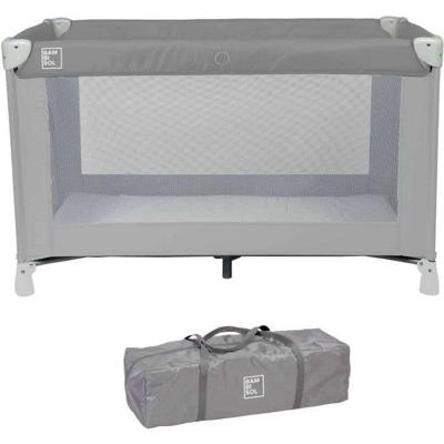 BAMBISOL reiswieg 120x60 cm - Vanaf de geboorte tot 3 maanden - Inclusief matras en draagtas