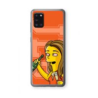 Jamie Lee Simpson: Samsung Galaxy A31 Transparant Hoesje
