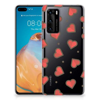 Huawei P40 | TPU bumper | Hearts