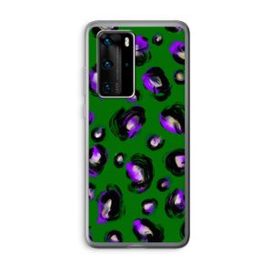 Green Cheetah: Huawei P40 Pro Transparant Hoesje
