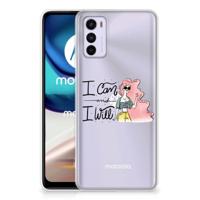 Motorola Moto G42 Telefoonhoesje met Naam i Can