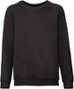 Fruit Of The Loom F304NK Kids´ Classic Raglan Sweat - Black - 128