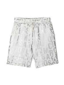 Marc Jacobs Kids short en jersey à logo imprimé - Blanc