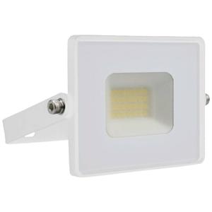 V-TAC VT-4021W-N LED Schijnwerper - Slimline E-Serie - IP65 - Wit Behuizing - 20W - 1620 Lumen -