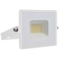 V-TAC VT-4021W-N LED Schijnwerper - Slimline E-Serie - IP65 - Wit Behuizing - 20W - 1620 Lumen -