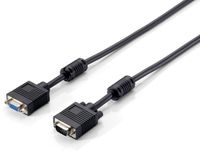 Equip 118800 VGA kabel 1 m VGA (D-Sub) Zwart
