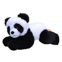 Pluche knuffel dieren Eco-kins panda beer van 24 cm   - - thumbnail