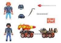 PLAYMOBIL Dino Rise Dino Mine raket kart - 70929 - thumbnail