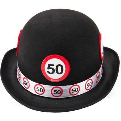 Bolhoed Verkeersbord 50 Jaar