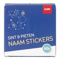 Folat BV Cadeau naamstickers sint en pieten, 50st.