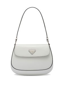 Prada sac porté épaule Cleo en cuir - Blanc