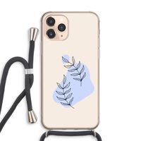 Leaf me if you can: iPhone 11 Pro Max Transparant Hoesje met koord