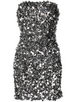 ROTATE BIRGER CHRISTENSEN robe-bustier à coupe courte - Argent