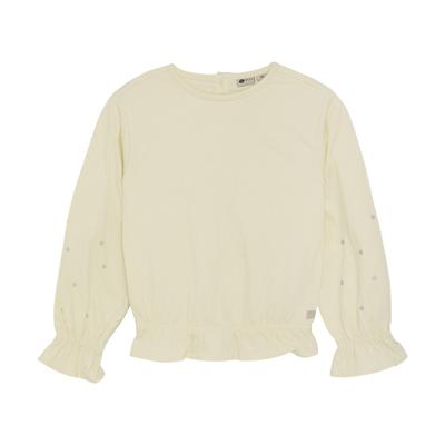 Daily7 winter t-shirt meisjes - wit - longsleeve/Smock