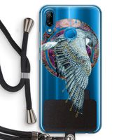 Golden Falcon: Huawei P20 Lite Transparant Hoesje met koord