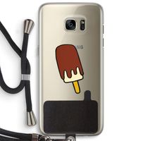 Frisco: Samsung Galaxy S7 Edge Transparant Hoesje met koord