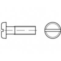 TOOLCRAFT TO-5360679 Platkopschroeven M2,5 4 mm Sleuf RVS A4 1000 stuk(s)