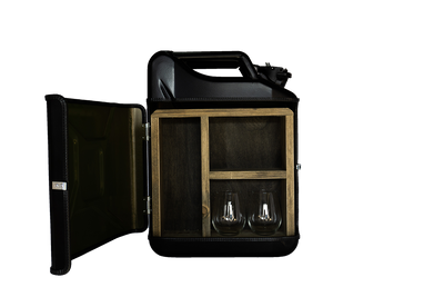 Jerrycan Bar Gin - Zwart - Leuk voor in de mancave - Uniek en Stijlvol - Perfect voor de ginliefhebbers - Exclusief drank