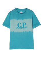 C.P. Company Kids t-shirt en coton à logo imprimé - Bleu - thumbnail