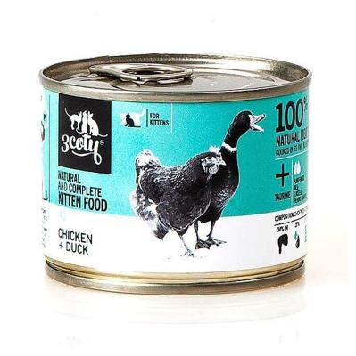 3COTY 42. Chicken and duck (kitten) - nat kattenvoer - 180g