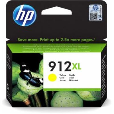 HP 912XL originele high-capacity gele inktcartridge