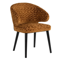 Stoel Indigo Gold