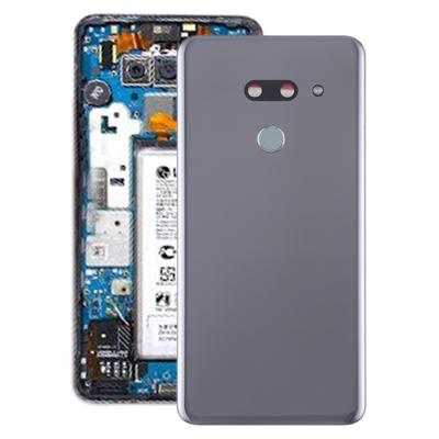 Batterij achtercover met camera lens & vingerafdruk sensor voor LG G8 ThinQ/G820/G820N/G820QM7 (zilver)