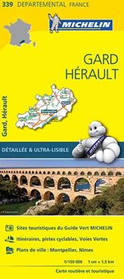 Wegenkaart - landkaart 339 Gard - Herault | Michelin Wegenkaart - landkaart 339 Gard - Herault | Michelin