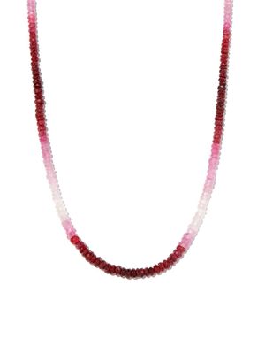 Roxanne First collier Rocky en or 14ct serti de rubis