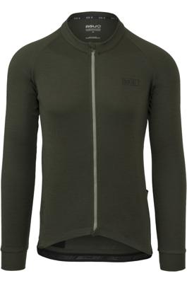 AGU Merino Fietsshirt Lange Mouwen SIX6 Heren - Groen - L