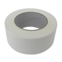 Ducttape rol - wit - 50mm x 50 meter - klussentape - stevig plakband