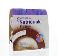 Nutridrink Protein chocolade 200ml 4 Stuks