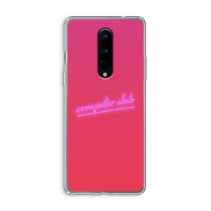 Vice Glow: OnePlus 8 Transparant Hoesje