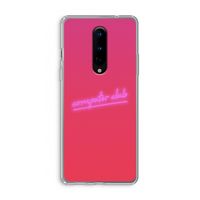 Vice Glow: OnePlus 8 Transparant Hoesje