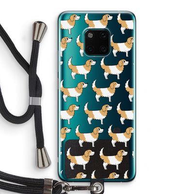 Doggy: Huawei Mate 20 Pro Transparant Hoesje met koord