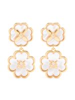 Kate Spade boucles d'oreilles pendantes Heritage Bloom - Tons neutres - thumbnail