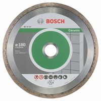 Bosch Accessoires Diamantdoorslijpschijf Standard for Ceramic 180 x 22,23 x 1,6 x 7 mm 10st - 2608603233