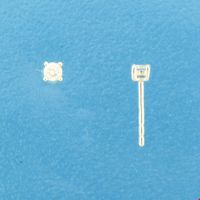 TFT Oorknoppen Diamant 0.14ct (2x0.07ct) H SI Witgoud Glanzend 3 mm x 3 mm - thumbnail