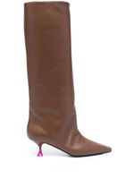 3juin bottes en cuir 55mm - Marron