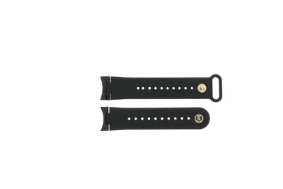 Horlogeband Smartwatch Michael Kors MKT5151 Rubber Zwart 22mm