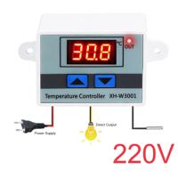 XH-W3001 digitale LED temperatuur controller Arduino koeling verwarming switch thermostaat NTC sensor 220V