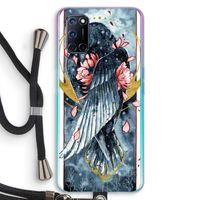 Golden Raven: Oppo A52 Transparant Hoesje met koord