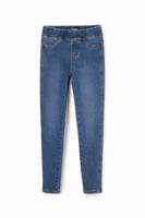 Elastische denim leggings - BLUE - 13/14