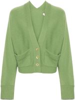 Dorothee Schumacher cardigan en maille ajourée - Vert