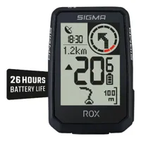 SIGMA sport gps bike-computers rox 2.0 endurance black