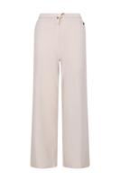 Like Flo winter wide leg broek meisjes - beige - Flun - rib - glitter