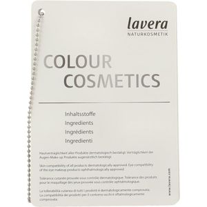 Lavera Make up ingredienten boekje (1 st)