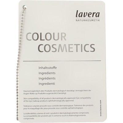 Lavera Make up ingredienten boekje (1 st)