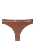 Karl Lagerfeld tanga Ultralight à taille haute - Marron